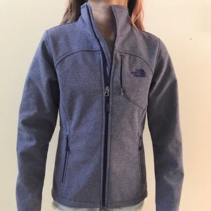 North face jacket purple wash